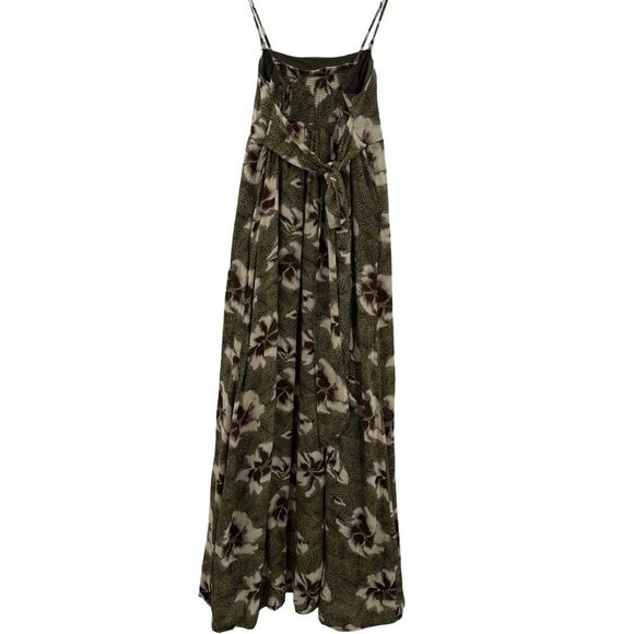 Anthropologie Edmé & Esyllte Convertible Maxi Pocket Dress in Floral | Size 8 - Picture 10 of 10